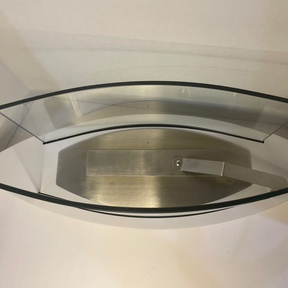 Sharper image Tabletop fireplace. White - Picture 6 of 7